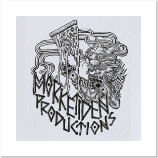 MORKETIDEN PRODUCTIONS LOGO Laney Oleniczak Art Posters and Art